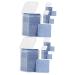 minkissy 6 Boxes Glue Bottle Mouth Wipe Nail Polish Cleaning Pad Glue Bottle Cleaning Wiper Make-up Remover Wipes Nail Polishes Cleaning Pads Non-woven Fabric Wipes Cloth Glue Cotton Major