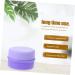 FOMIYES 3 Sets Cream Box Empty Container Airless Pump Jar Cream Jar with Sealed Lid Face Cream Pot Travel Container for Cream Body Butter Jar Vacation Silica Gel Filling Purple Storage Box - Buy Online on GoSupps.com