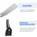 Minkissy 3-in-1 Razor Trimmer for Men - Facial & Body Shaver Old-Fashioned Design Perfect for All Grooming Needs - Buy Online on GoSupps.com
