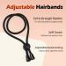 5Pcs Adjustable Hair Tie Puff Cuff for Black Women | Curly Hair Accessories | Afro Loc Puff Hair Tie Set - Buy Online on GoSupps.com