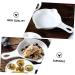 BRIGHTFUFU 1pc Baked Snails Bread Baking Pan Food Dish Snail Ceramic Lasagna Pan Maker Ceramic Escargot Dish Ceramic Snail Dish Oyster White Ceramics Stainless Steel Bread Pan 21X16.4CM White - Buy Online on GoSupps.com