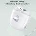 Rechargeable Electric Nail Clipper with Light Quiet for Safety Fingernail Trimmer Portable Design (White) - Buy Online on GoSupps.com