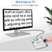 Electronic Reading Aid Digital Magnifier with 4.3 inch 4x-32x Dimmable LEDs with TV Output for Reading Kids The Brightest & Best Reading Magnifier - Buy Online on GoSupps.com