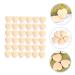 Ibasenice 150 PTH Unfinished Peach Herz Heart Wood Pearls - Loose Pearl Spacer Beads for Jewelry Making & Home Decor - Buy Online on GoSupps.com