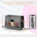 KUI WAN Clear Crossbody Stadium Bag - Cute Mini Purse for Women - Ideal for Sport Events and Concerts - Stadium Approved (Black) - Buy Online on GoSupps.com