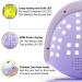 UGX 60W Rechargeable UV LED Nail Lamp | Professional Nail Dryer for Gel Polish | 4 Timer Settings | Perfect for Home and Salon Use - Buy Online on GoSupps.com