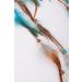 Bohemian Dreamcatcher Feather Headband with Blue and Brown Tassel - Women's Gypsy Headpiece - Buy Online on GoSupps.com