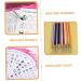 Beavorty 4 Sets Manicure Exercise Book Nail Salon Supplies Nail Art Tools for Beginners Nail Practice Liner Pen and Templates Nail Art Drawing Stencil Nail Practice Liner Pens Paper Books - Buy Online on GoSupps.com