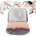 Mini pennello per trucco multifunzionale Strumento di bellezza portatile per Capelli morbidi in Polvere per Fard (Argento) - Buy Online on GoSupps.com