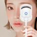 Heated Eyelash Curlers USB Charging Electric Eyelash Curler for Beauty Salon (White) - Buy Online on GoSupps.com
