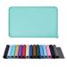 Reopet silicone feed mats for pets - waterproof dog and catmall mats with elevated edges - dog and cat bars - choose sizes 71 x 45 cm (1 Pack) Teal