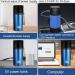 Travel Insulin Cooler Case Medicine Cooler Cup Rechargeable Mini Car Refrigerator Large-Capacity Energy Saving Blue (Purple) - Buy Online on GoSupps.com