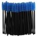 Convenient Eyelashes Makeup Brush Disposable Eyelashes Brush Home Use EUse Makeup(blue)
