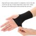 Breathable Carpal Tunnel Wrist Brace - Reversible Splint for Arthritis Recovery & Hand Support | Unisex Thumb Brace for Volleyball Badminton Typing & Workout (L-Black - Buy Online on GoSupps.com