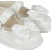 Baypods Toddler Shoes | Hard Sole Baby Girls First Walking Shoes | Anti-Slip Sole | Made in England | White Patent | Size 3 UK Child - Buy Online on GoSupps.com