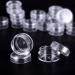 30 Pcs Mini Cream Jars with Labels & Spatula for Nail Art & Lip Balm - 5G 5ml Clear Tiegel - International Shipping Available - Buy Online on GoSupps.com