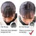 Invisible Human Hair Toppers For Women 3D Air Bangs Hair Topper Extension Invisible Seamless Thin Neat Air Bangs (A) - Buy Online on GoSupps.com