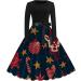 Stylish Ladies' Christmas Dress | Printed Sweaters & Sweatshirts | Festive Elk & Snowflake Designs - Shop Now! - Buy Online on GoSupps.com