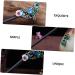 DOITOOL 1pc Classic Vintage Hairpin Hair Sticks for Long Hair Fork Pen Hair Bun Stick Flower Pin Wooden Hair Stick Tassel Chinese Hair Sticks Retro Miss Hair up Jade Beads Hanfu - Buy Online on GoSupps.com
