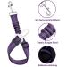 Lukovee Dog Safety Vest Harness | Adjustable Pet Car Harness Seat Belt | Purple | Medium | Double Breathable Mesh Fabric - Buy Online on GoSupps.com