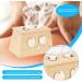 Bamboo 2 Holes Moxibustion Box | Durable Moxa Stick Tool for 14-18mm Moxa Rolls - Insulated & Perfect for International Shipping - Buy Online on GoSupps.com