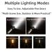 Mosquito Repeller Lamp Bug Repeller Lamp with Dual Light Sources and 5 Adjustable Settings Dual Bottom Magnets Bulit in USB Rechargeable Battery for Outdoor Indoor Garden Camping Mosquito Killer Lamp - Buy Online on GoSupps.com