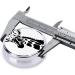 Black and White Giraffe Round Pill Box | 3-Compartment Travel Organizer | Portable Pill Storage for International Shipping - Buy Online on GoSupps.com