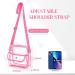 HULISEN Clear Stadium Approved Crossbody Bag - Pink Concert Purse for Women - Buy Online on GoSupps.com