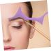 FOMIYES Eyebrow Stencils Brow Guide Stencil Brow Shaping Stencil Eyebrow Shaper Silicone Makeup Stencil Brow Guide Template Eyebrow Shaping Template Silica Gel Make up Blindfold Purple - Buy Online on GoSupps.com