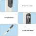 Best Nose Hair Trimmer for Men & Women - Portable Electric Facial Hair Removal Tool with Rechargeable Battery & Replacement Head - Buy Online on GoSupps.com