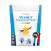 NUTRI & CO Whey Concentrate Native - Jusqu 80% de Prot ines - Pur Lait Fran ais Low Lactose Digestion Facile - Riche en BCAA - Prise de Masse & Musculation - 900g 30 portions go t Vanille Vanille 900g