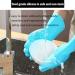 Dishwashing Gloves Silicone Multifunctional Reusable Housework Gloves Thick Heat Insulation Cleaning Magic Kitchen Gloves with Sponge Scrubbers for Washing Bathroom Kitchen Car and More (Blue) - Buy Online on GoSupps.com