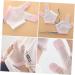 Kisangel 5 Pairs Infant Anti-Scratch Thumb Mesh Mittens - Breathable No Eating Gloves for Baby - 12.5X7CMx5pcs - Buy Online on GoSupps.com