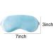 Blue Eye Mask for Sleeping | Soft & Comfortable Eye Shade Cover for Travel Nap - Shop Now - Buy Online on GoSupps.com