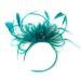 Caprilite hair band blue -green one size