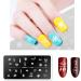 Nail Stamping Plate - Stainless Steel Image Template for DIY Nail Art & Manicure Decoration | International Shipping Available - Buy Online on GoSupps.com