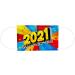 ZQP 50PCS Happy New Year Face_Mask for Women Men 2021 Disposable Breathable 3 Ply Filter Face Protective Balaclava Mouth Dustproof Anti-Droplets Face Scarfs Bandanas for Adults Goodbye 2020 - Buy Online on GoSupps.com