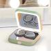 Portable Contact Lens Cleaning Case & System | 360-Degree Cleaner with LED Mirror & Tweezers - Deep Clean & Multicolor Options - Buy Online on GoSupps.com