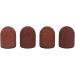 YAOGOHUA 120# Grit Nail Art Sanding Caps Manicure Polishing Grinding Bands Nail Drill Bits Set with Shaft - Buy Online on GoSupps.com