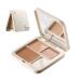 3-Color Cream Concealer Palette Full Coverage Natural Shade Complexion Corrector for Redness Blemishes Dark Circles