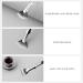 2PCS Eyelash Brush& Angled Eyeliner Brush Double Layer Fiber Folding Angle Scalloped Lash Brush Portable Lash Fan Brush with Smooth Long Handle for Travel - Buy Online on GoSupps.com