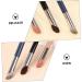 FRCOLOR 9 Pcs Concealer Brush Set - Flat Miss Aluminum Tube for Flawless Setting Powder | International Shipping Available - Buy Online on GoSupps.com