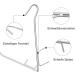 ACONDE Smoking Hooks - 5 Pack Stainless Steel Hanging Hooks for Smoked Fish Meat & Sausage | 21cm - Buy Online on GoSupps.com