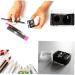Cosmetic Pencil Sharpener Eye Makeup Pencil Sharpener 2 Holes Precision Sharpener for Eyebrow Lip Liner Eyeliner Pencil - Buy Online on GoSupps.com