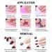 3 Styles False Nail Tips Square Short False Nails Acrylic Stick on Nails Fake Nails Stick on Nails for Women and Girls Nail Art - Buy Online on GoSupps.com