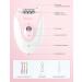 Mini Cordless Facial Epilator for Women - 2 Speed Settings, LED Light, Hair Remover for Face, Armpit, Legs, Arms, Bikini - Buy Online on GoSupps.com