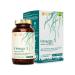 Veganes Omega 3 from algae oil |120 high -dose capsules for 4 months |A capsule daily to support normal brain eyes & heart function |Laboratory tests for purity 120 pieces (1 Pack)