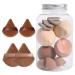 Makeup Sponge Blender Soft Makeup Sponge Beauty Sponge & Powder Puff Versatile Wet & Dry Use Long Lasting for Women Light Coffee
