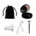 5PCS Lash Curler Kit for Women Includes Magnetic Eyelashes with Applicator Eyelash Comb Mini Eyelash Curler Eyelash Case and Storage Bag Professional Volumizing Lash Lift Kit for Daily Uses