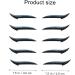 NOLITOY 320 Pairs Eyeliner Stickers Reusable Double Eyelid Tapes Invisible Eye Line Strips Skin Patch 1 count (Pack of 1) Assorted Colorx8pcs - Buy Online on GoSupps.com